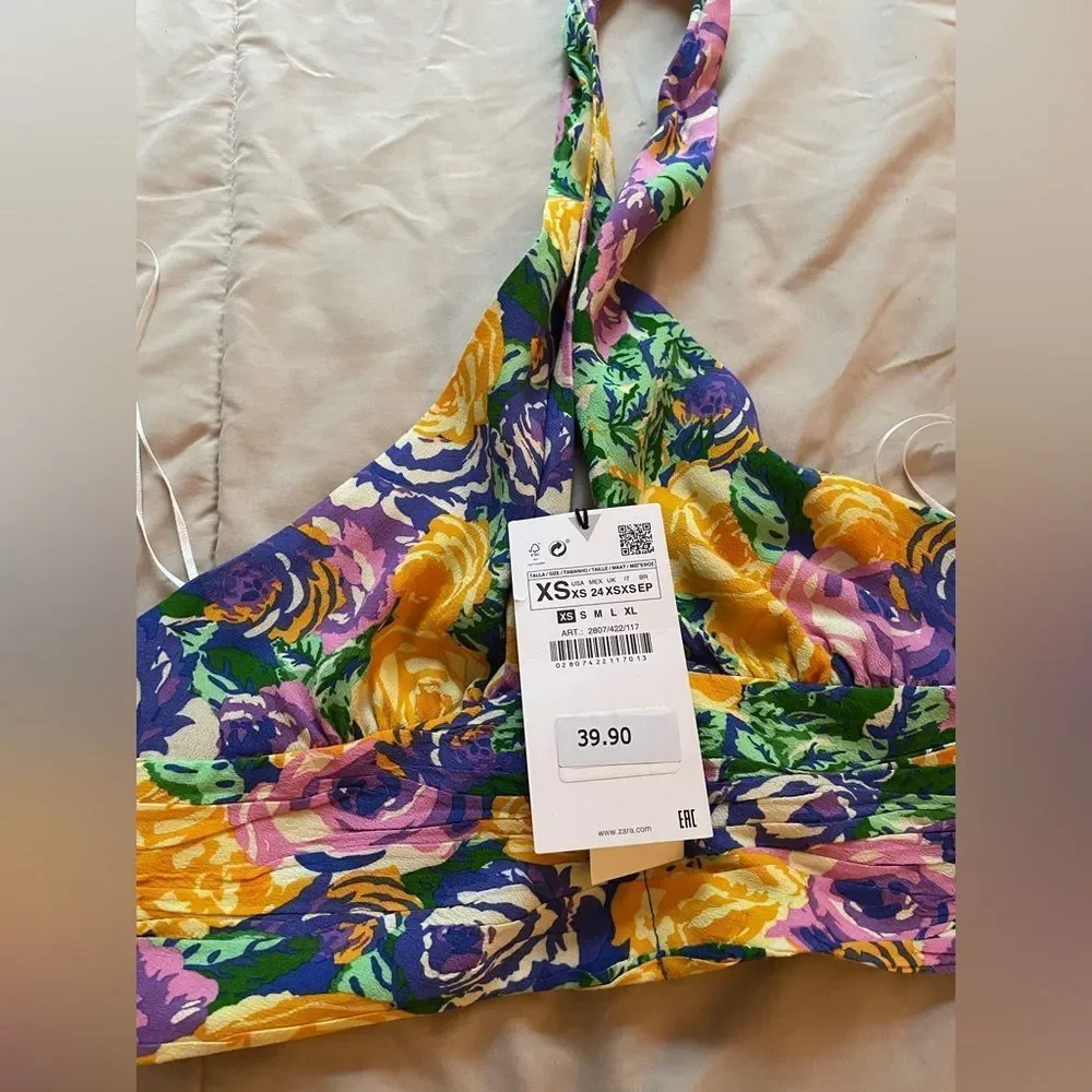 NWT Zara Crop Top - Picture 5 of 6